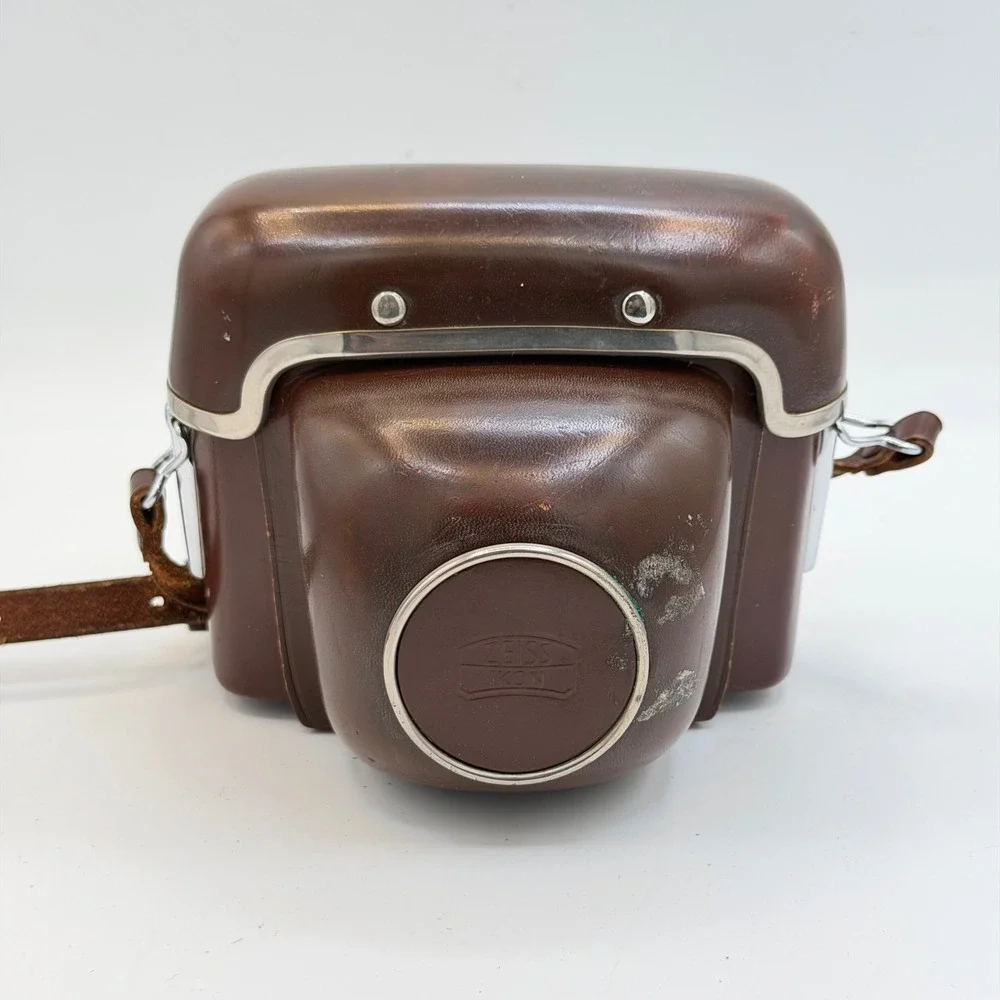 Zeiss Ikon Contessamat SBE 35mm Camera Carl Zeiss Tessar 2.8/50 Lens and Case